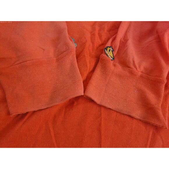 Vintage Elaine Post Orange Nautical Applique T Shirt Size Medium READ - Picture 9 of 11